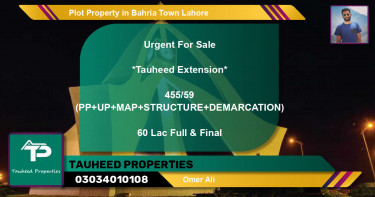 Residential Plot for Sale in Bahria Town, Lahore - (BP-45813)