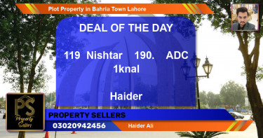 Residential Plot for Sale in Bahria Town, Lahore - (BP-45819)