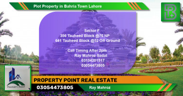Residential Plot for Sale in Bahria Town, Lahore - (BP-45943)