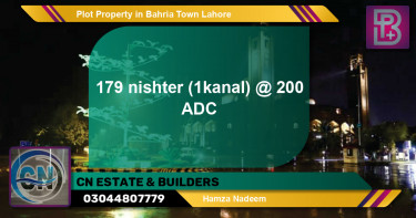 Residential Plot for Sale in Bahria Town, Lahore - (BP-46058)