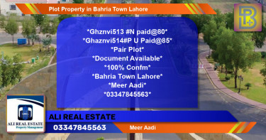 Residential Plot for Sale in Bahria Town, Lahore - (BP-46072)