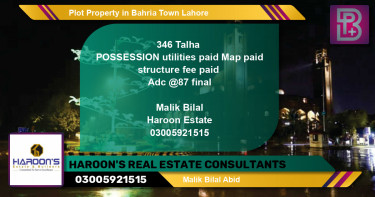 Residential Plot for Sale in Bahria Town, Lahore - (BP-46170)