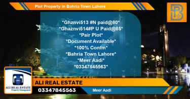 Residential Plot for Sale in Bahria Town, Lahore - (BP-46231)