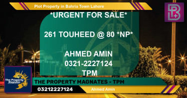 Residential Plot for Sale in Bahria Town, Lahore - (BP-46361)