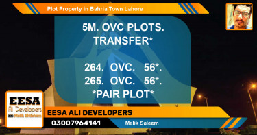 Residential Plot for Sale in Bahria Town, Lahore - (BP-46403)