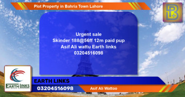 Residential Plot for Sale in Bahria Town, Lahore - (BP-46414)