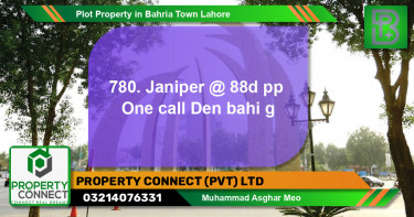 Residential Plot for Sale in Bahria Town, Lahore - (BP-46446)