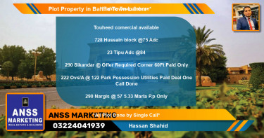Residential Plot for Sale in Bahria Town, Lahore - (BP-46507)
