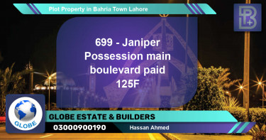 Residential Plot for Sale in Bahria Town, Lahore - (BP-46562)
