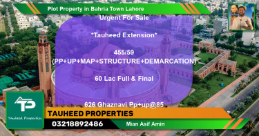 Residential Plot for Sale in Bahria Town, Lahore - (BP-46597)