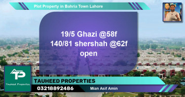 Residential Plot for Sale in Bahria Town, Lahore - (BP-46601)