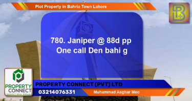 Residential Plot for Sale in Bahria Town, Lahore - (BP-46608)