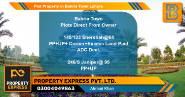 Residential Plot for Sale in Bahria Town, Lahore - (BP-46692)