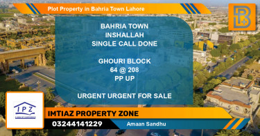 Residential Plot for Sale in Bahria Town, Lahore - (BP-46763)