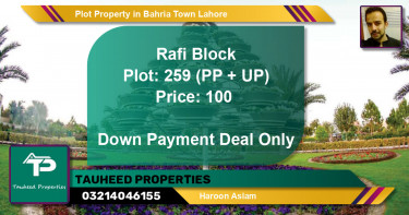 Residential Plot for Sale in Bahria Town, Lahore - (BP-46807)