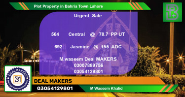 Residential Plot for Sale in Bahria Town, Lahore - (BP-47530)