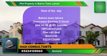 Residential Plot for Sale in Bahria Town, Lahore - (BP-47574)