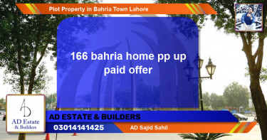 Residential Plot for Sale in Bahria Town, Lahore - (BP-47609)