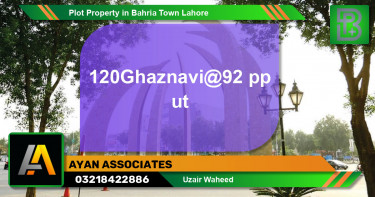 Residential Plot for Sale in Bahria Town, Lahore - (BP-47611)