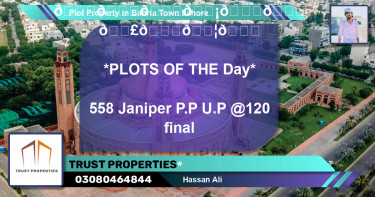 Residential Plot for Sale in Bahria Town, Lahore - (BP-47621)