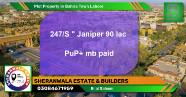 Residential Plot for Sale in Bahria Town, Lahore - (BP-47647)