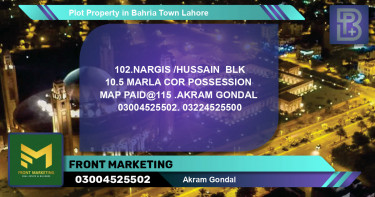 Residential Plot for Sale in Bahria Town, Lahore - (BP-47796)