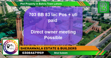 Residential Plot for Sale in Bahria Town, Lahore - (BP-47809)