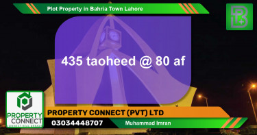 Residential Plot for Sale in Bahria Town, Lahore - (BP-47816)