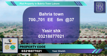 Residential Plot for Sale in Bahria Town, Lahore - (BP-47859)