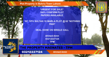 Residential Plot for Sale in Bahria Town, Lahore - (BP-47874)