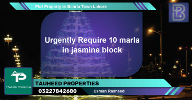 Residential Plot for Sale in Bahria Town, Lahore - (BP-47927)