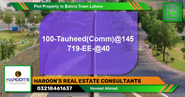 Residential Plot for Sale in Bahria Town, Lahore - (BP-47971)