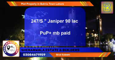 Residential Plot for Sale in Bahria Town, Lahore - (BP-48109)