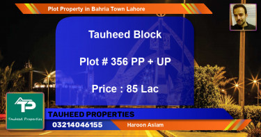 Residential Plot for Sale in Bahria Town, Lahore - (BP-48127)