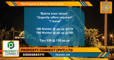 Residential Plot for Sale in Bahria Town, Lahore - (BP-48154)
