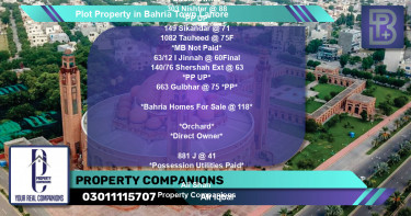 Residential Plot for Sale in Bahria Town, Lahore - (BP-48210)