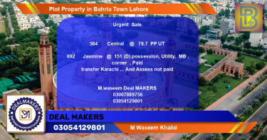 Residential Plot for Sale in Bahria Town, Lahore - (BP-48243)