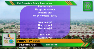Residential Plot for Sale in Bahria Town, Lahore - (BP-48325)