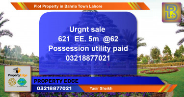 Residential Plot for Sale in Bahria Town, Lahore - (BP-48329)
