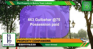 Residential Plot for Sale in Bahria Town, Lahore - (BP-48470)