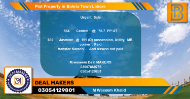 Residential Plot for Sale in Bahria Town, Lahore - (BP-48481)