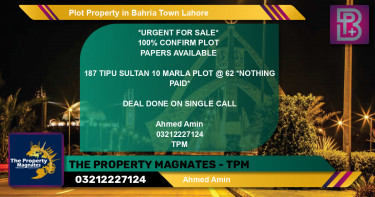 Residential Plot for Sale in Bahria Town, Lahore - (BP-48514)