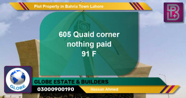 Residential Plot for Sale in Bahria Town, Lahore - (BP-48561)