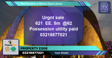 Residential Plot for Sale in Bahria Town, Lahore - (BP-48574)