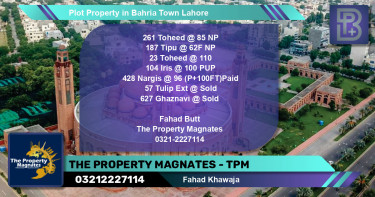 Residential Plot for Sale in Bahria Town, Lahore - (BP-48617)