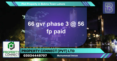 Residential Plot for Sale in Bahria Town, Lahore - (BP-48754)