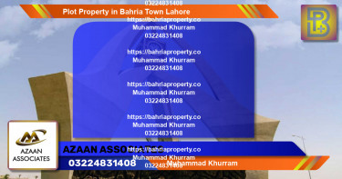 Residential Plot for Sale in Bahria Town, Lahore - (BP-48845)