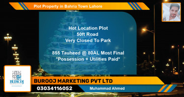 Residential Plot for Sale in Bahria Town, Lahore - (BP-48903)