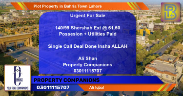 Residential Plot for Sale in Bahria Town, Lahore - (BP-48920)