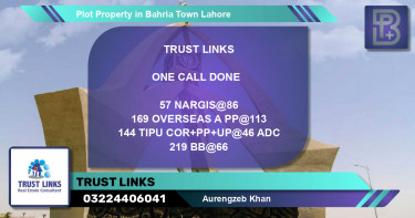 Residential Plot for Sale in Bahria Town, Lahore - (BP-48968)